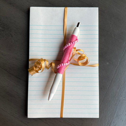 GIRL BOSS Notepad & Pen Bundle